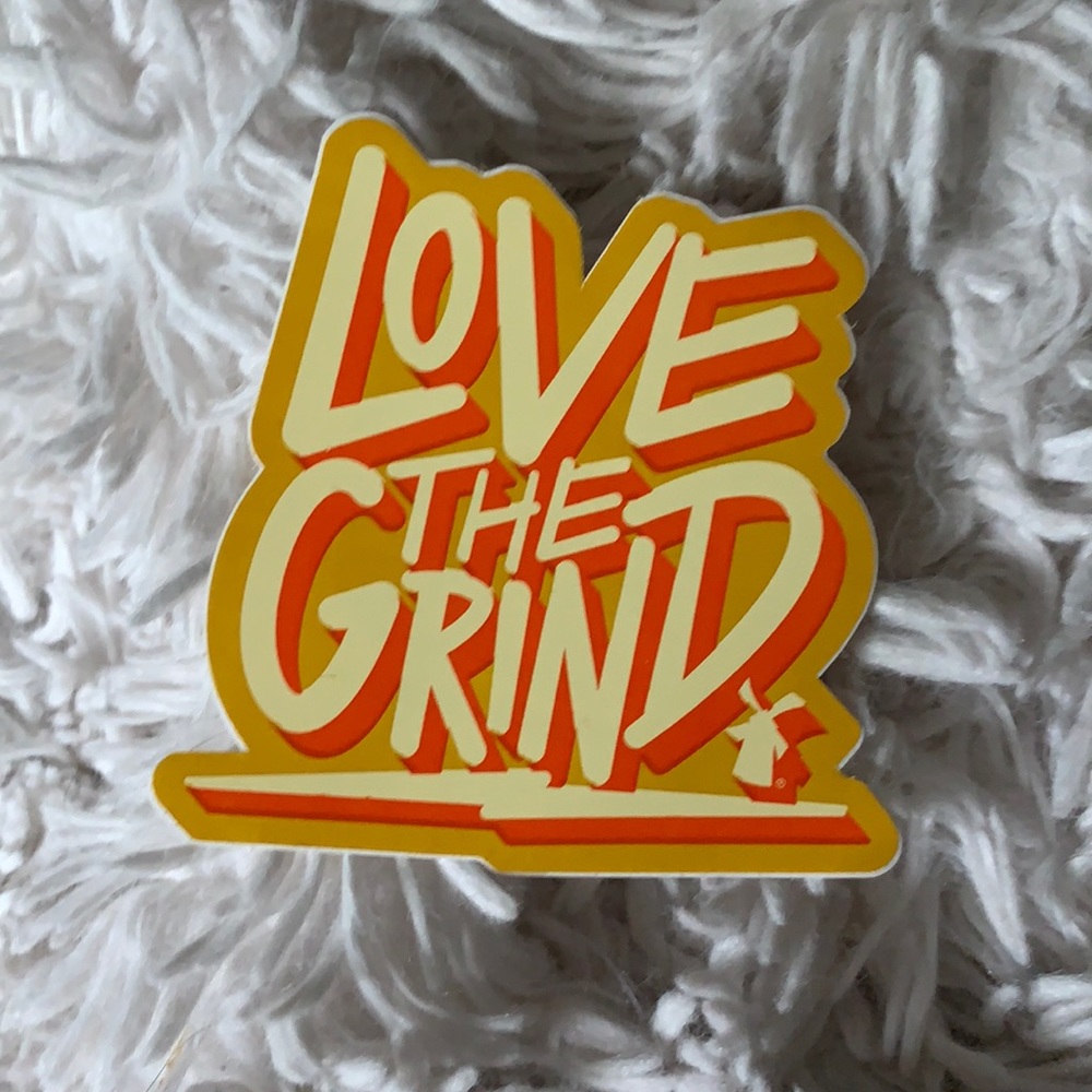 Dutch Bros Love the Grind Sticker